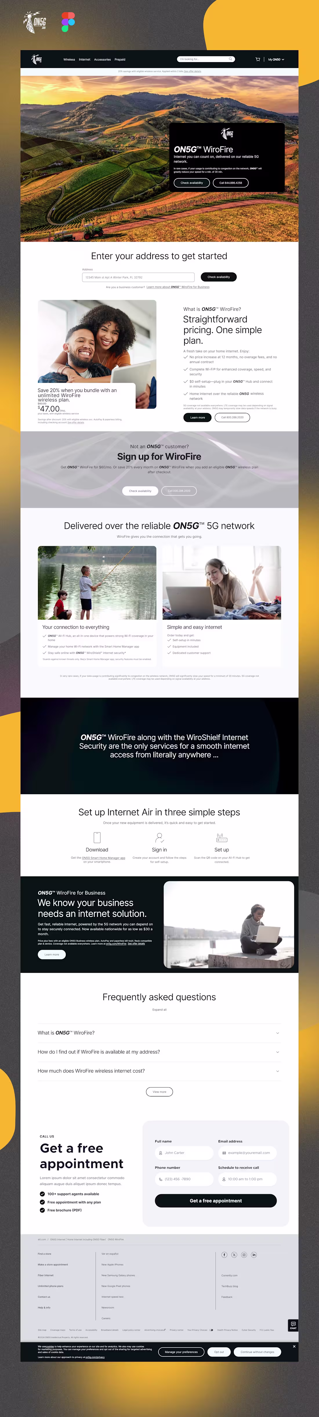 Cover image for ONG5 Landing Page