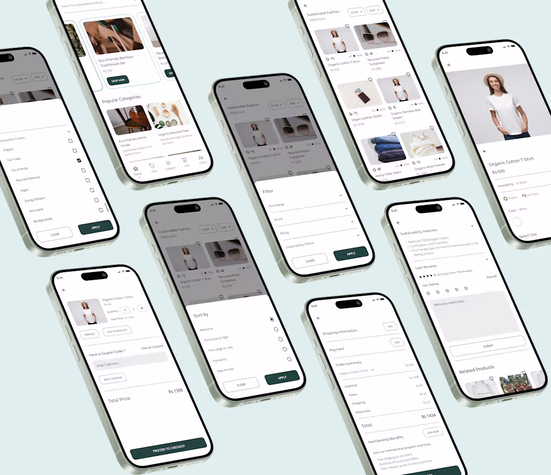 Cover image for Sustainable E-Commerce App