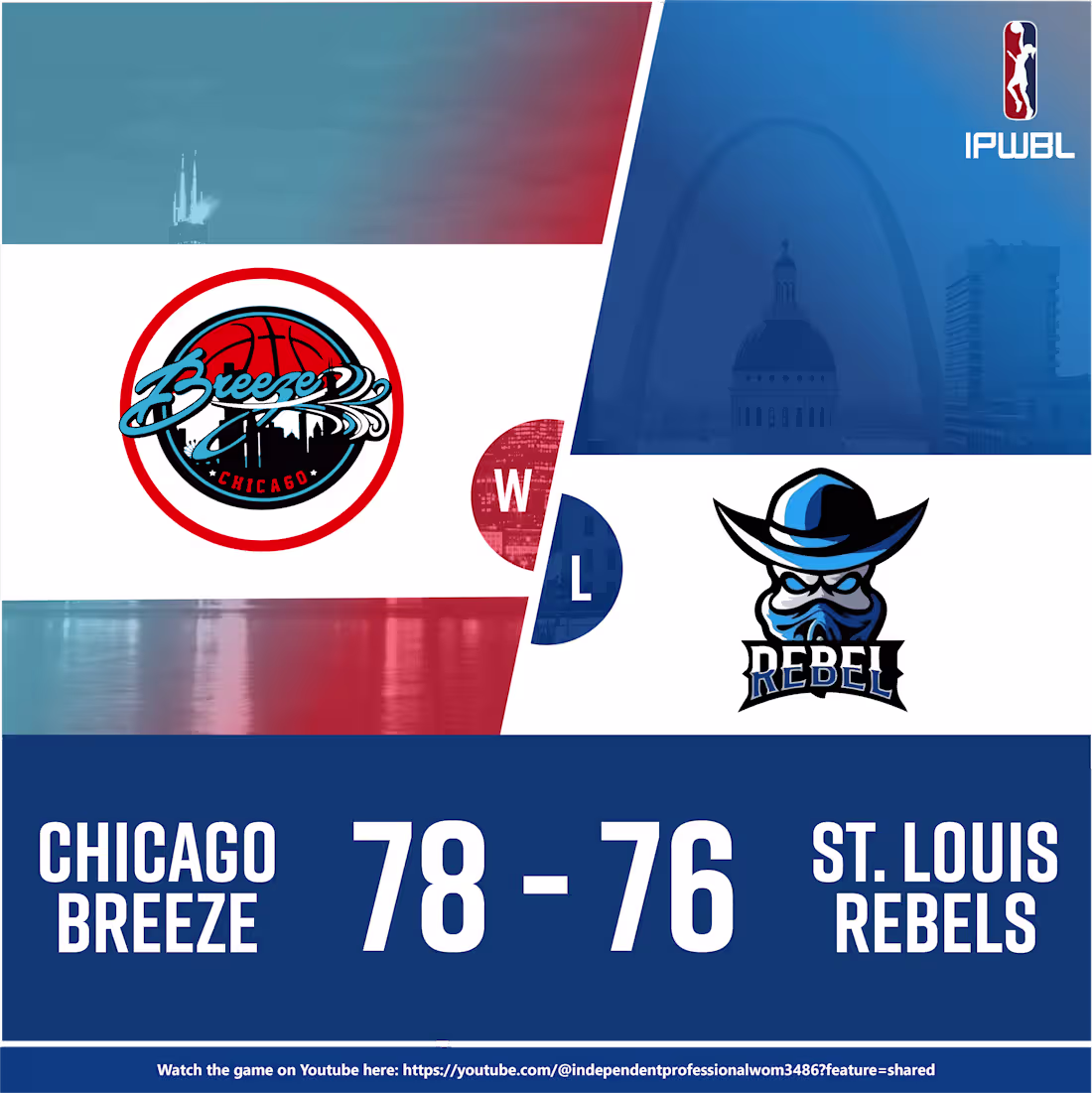 Cover image for Chicago Breeze vs. St. Louis