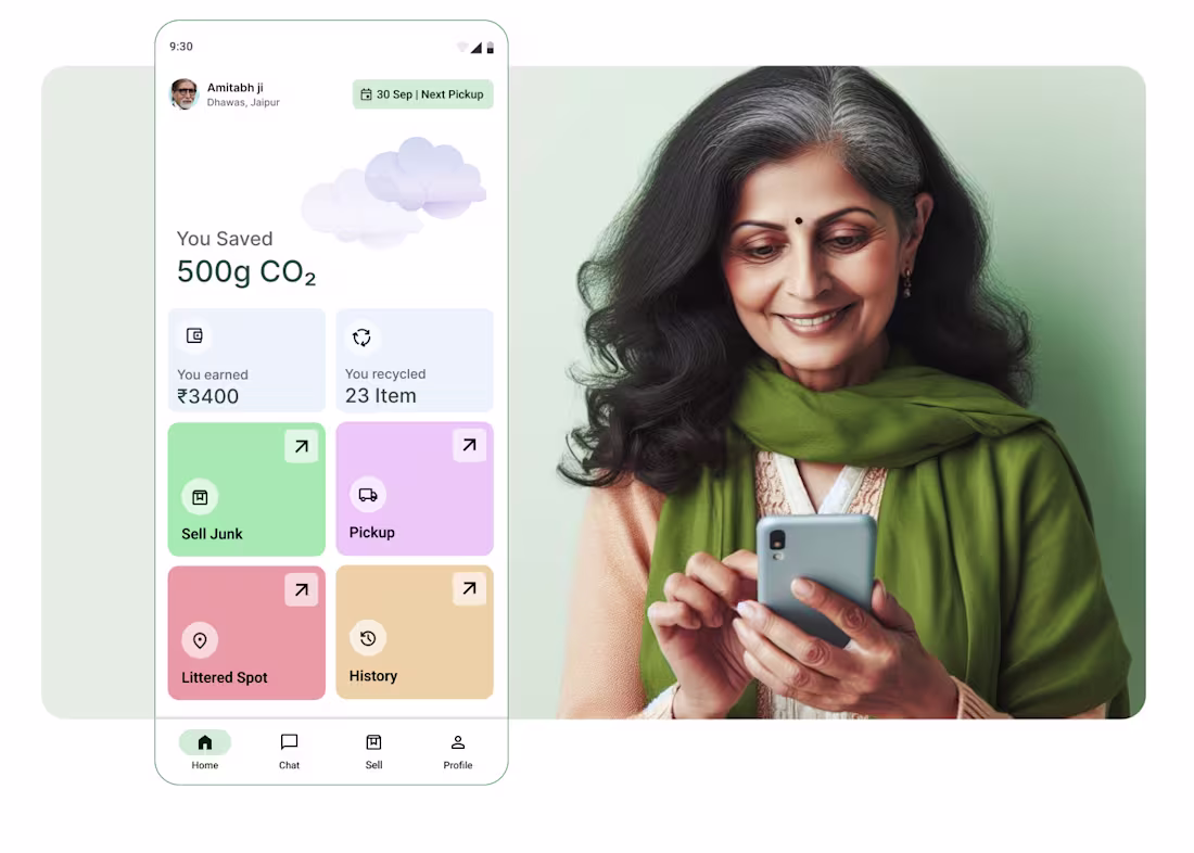 Cover image for Recycle App Case Study :: Behance