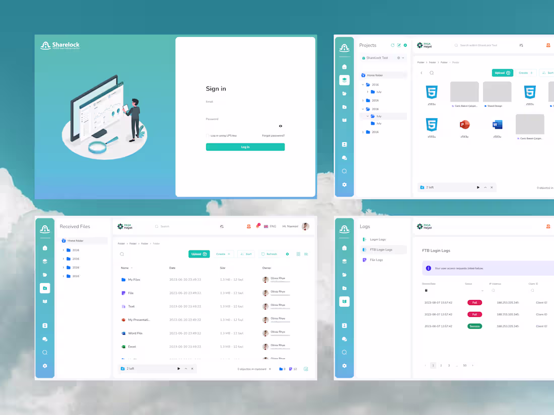 Cover image for Sharelock | Cloud for Companies