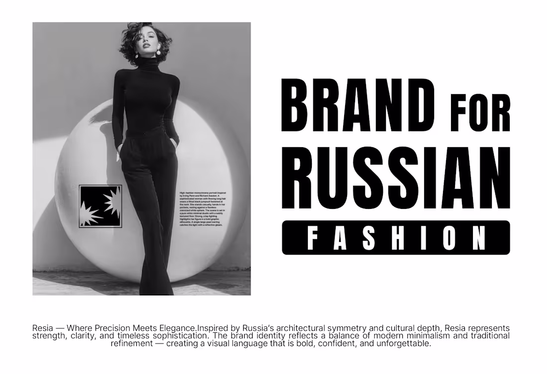 Cover image for Unique Russian brand for fashion 