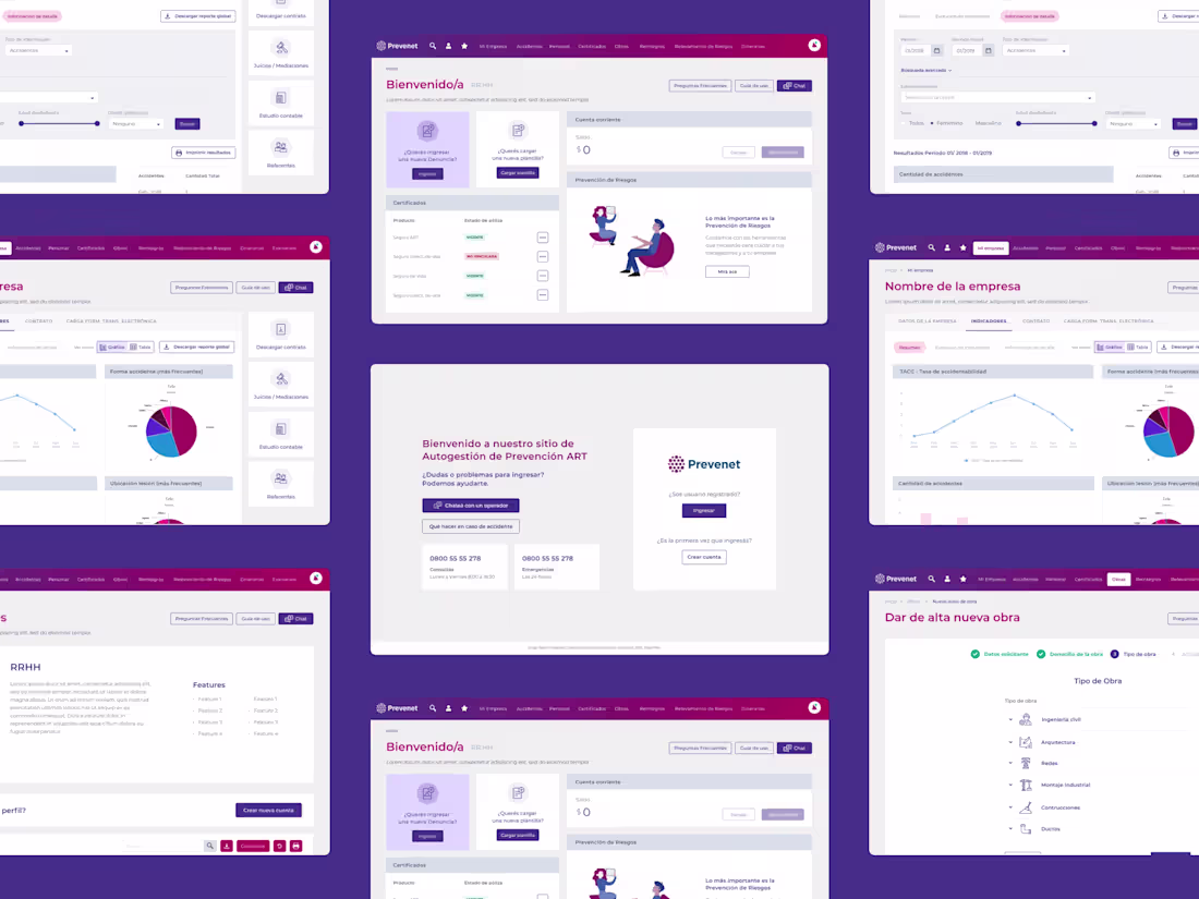 Cover image for Insurance CMS  UX | UI