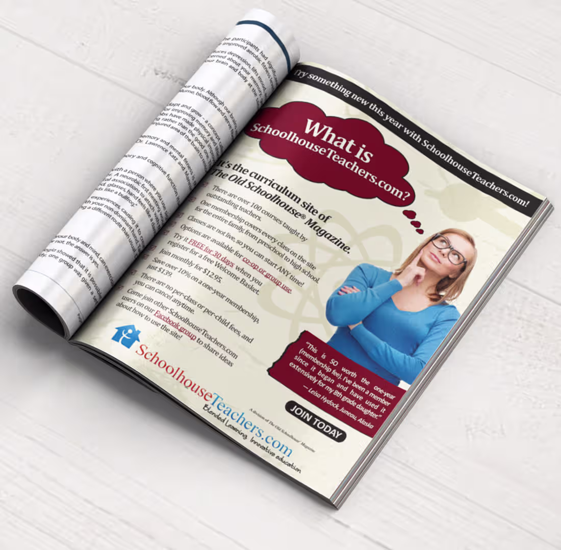 Cover image for Full Page Color Advertisements - Online Magazine & Annual Print 