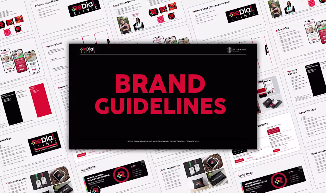 Cover image for Redial Clinic Branding
