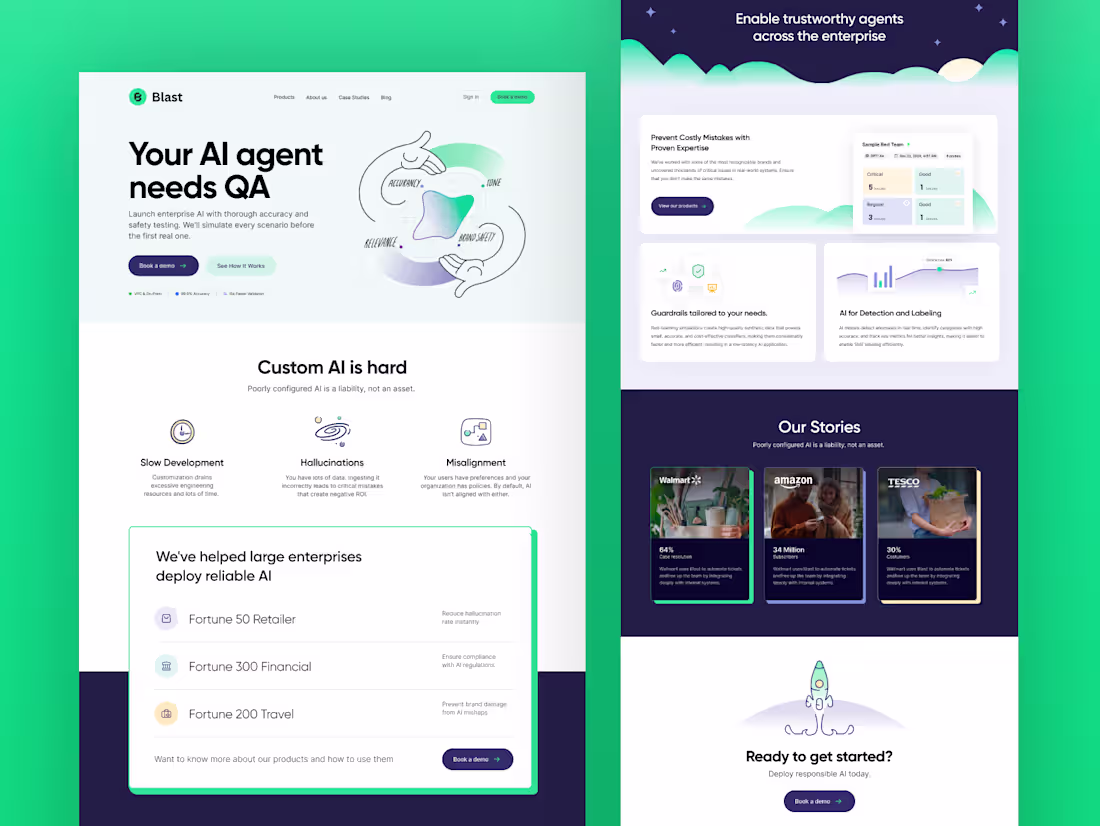 Cover image for Today I'm sharing a rejected proposal of a website for a YC ...