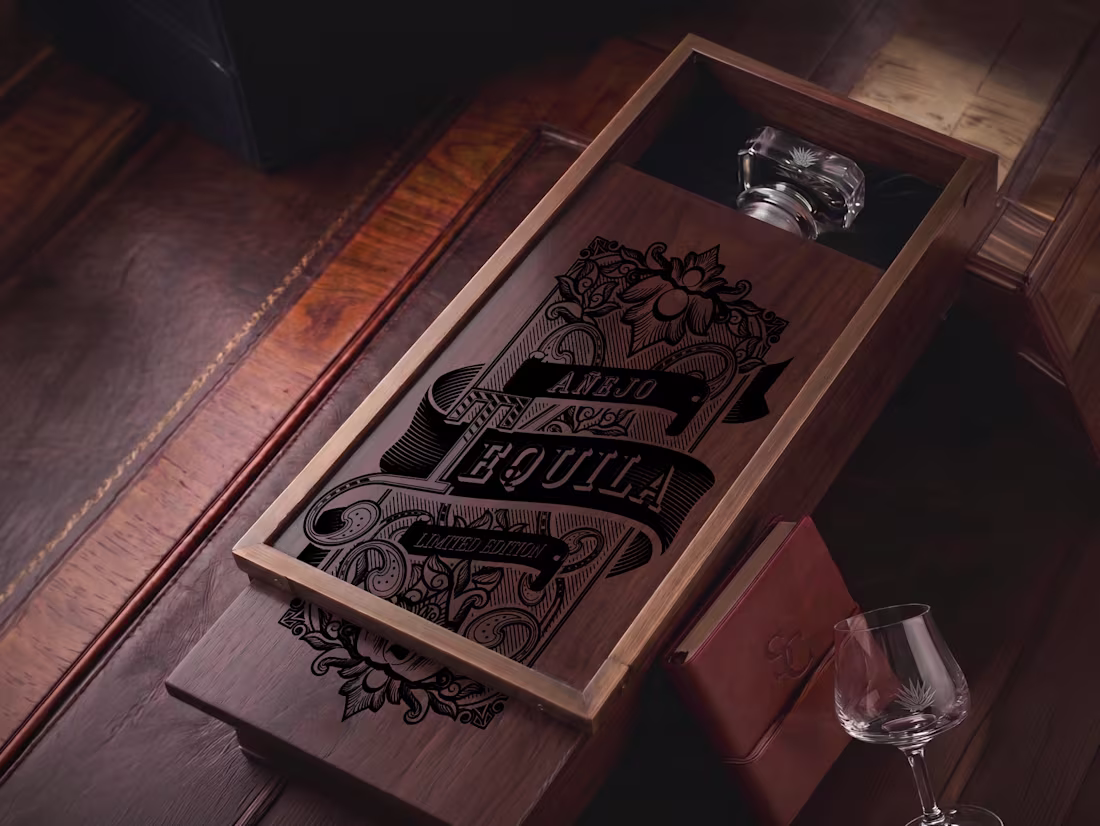 Cover image for Añejo Tequila: Luxury Identity & Limited Edition Packaging