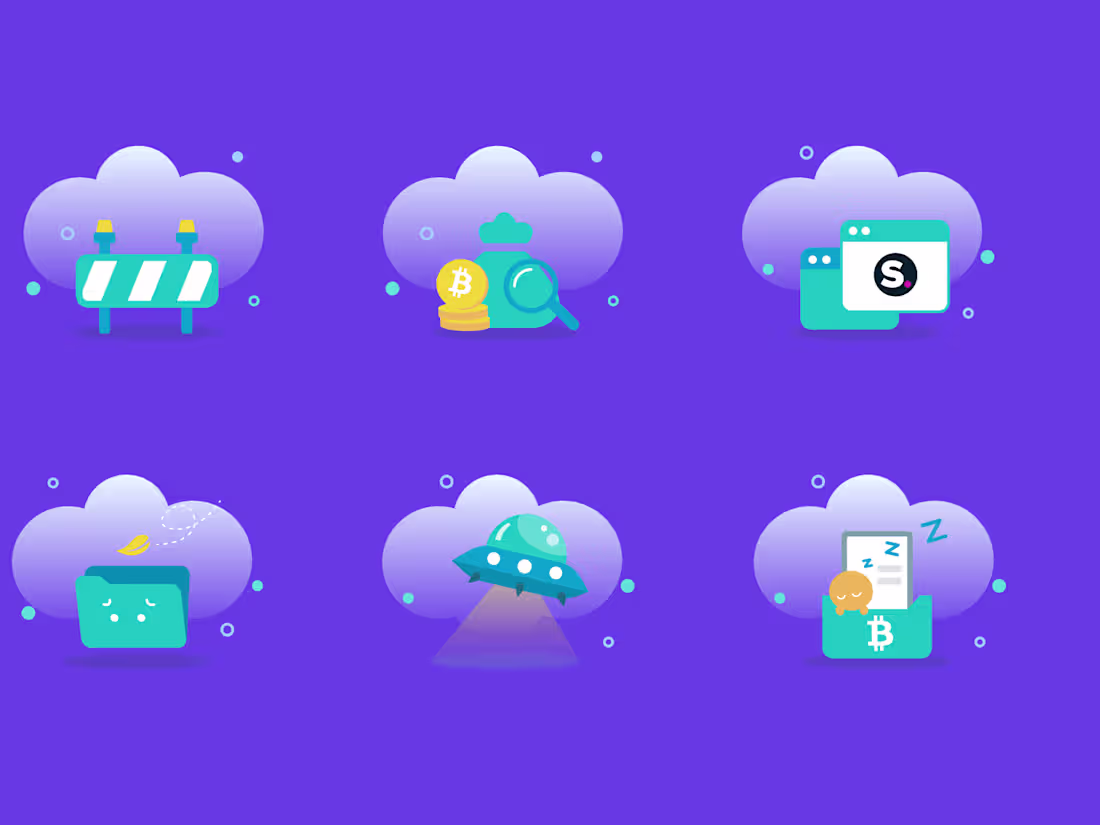Cover image for Set of illustrations for a finance app