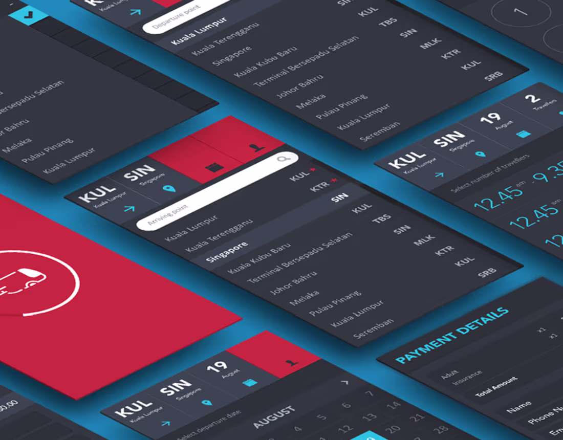 Cover image for CatchThatBus Mobile App :: Behance