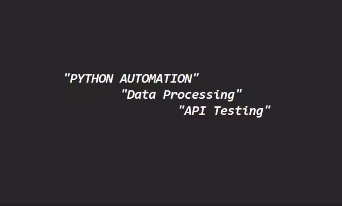Cover image for Write scripts for automation and data processing