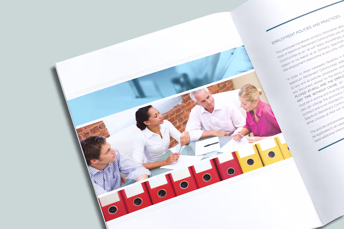 Cover image for Employee Handbook Design