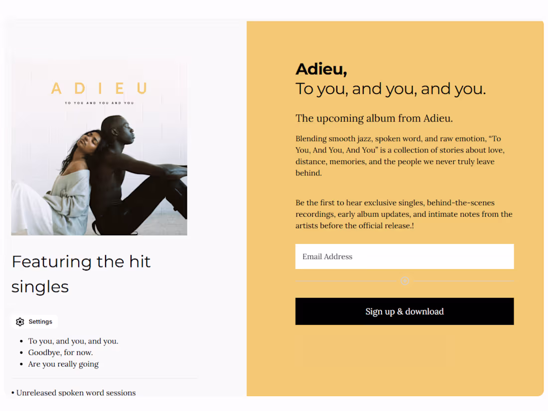 Cover image for The client came with one
