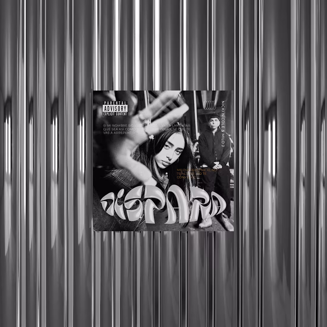 Cover image for CD Album cover design "Dispara" on Behance