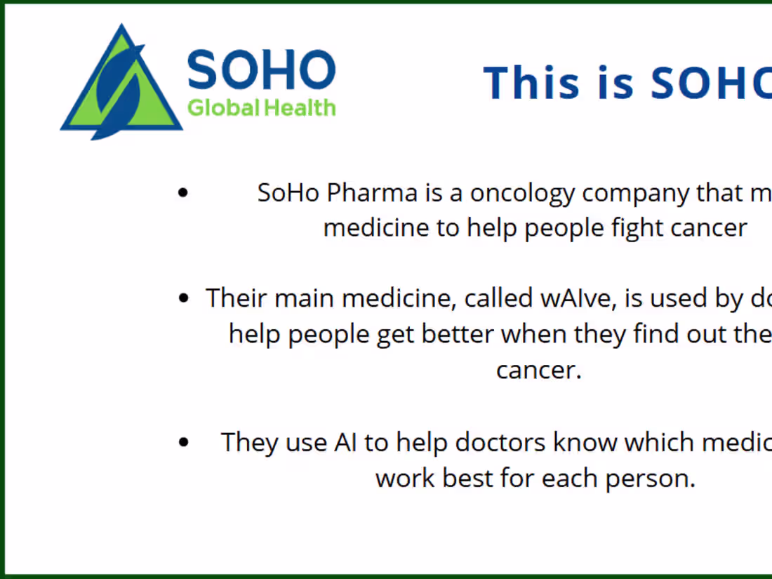 Cover image for AI-Driven Personalized Cancer Treatment at SOHO Pharma