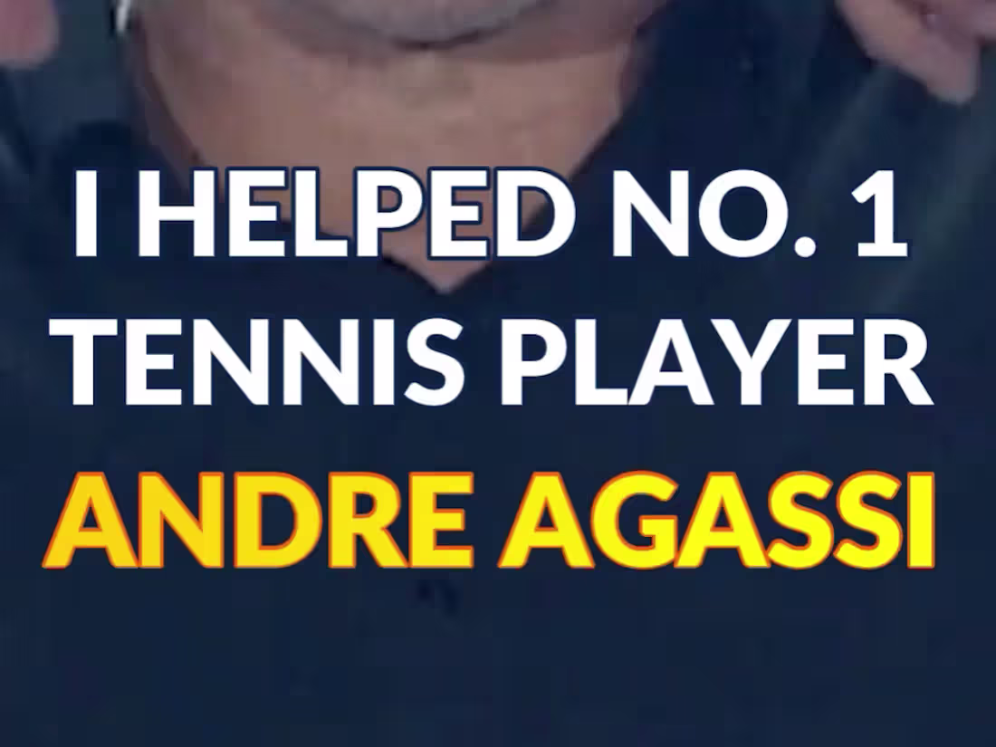 Cover image for He Helped Tennis No. 1 Andre Agassi