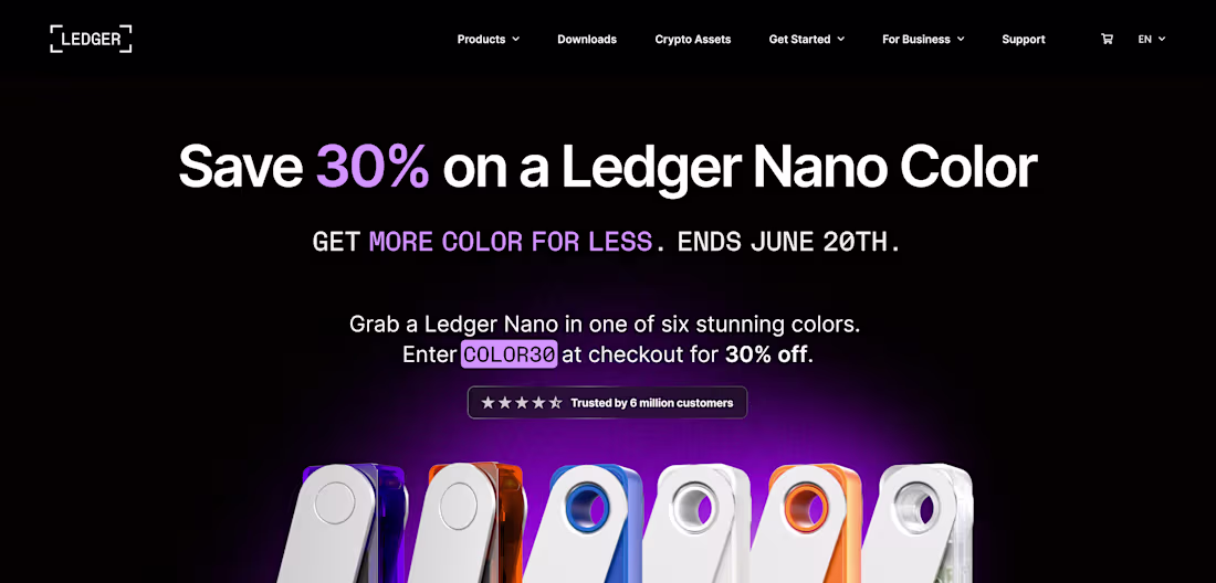 Cover image for Brand Designer and service designer @Ledger