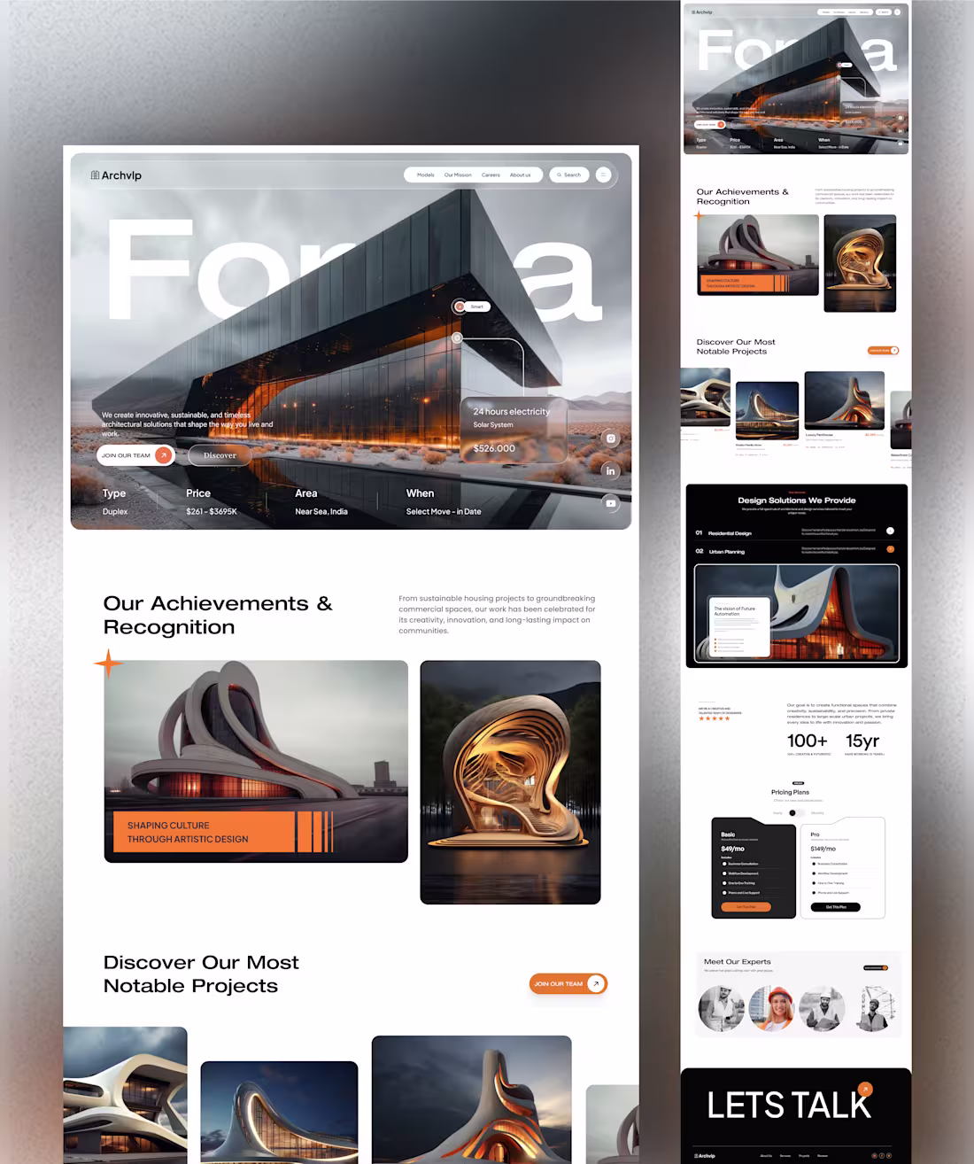 Cover image for Designed this Architecture focused Website