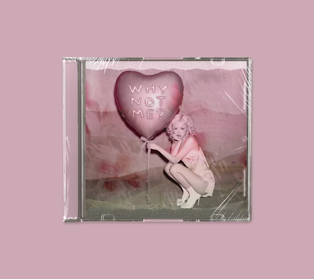 Cover image for "Why Not Me?" — Rosé Album Concept