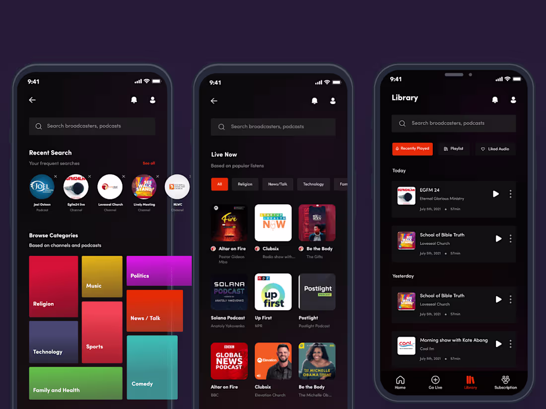 Cover image for Waystream Mobile App