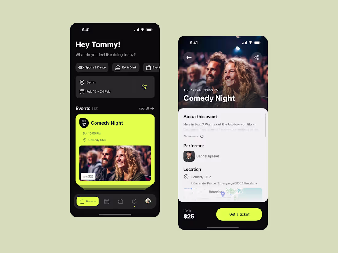 Cover image for Event manager - Mobile app