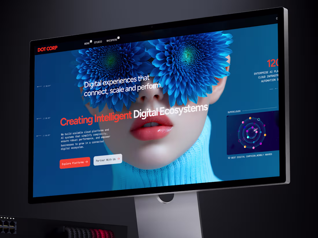 Cover image for DotCorp®💡Intelligent Digital Ecosystem Brand & Platform Design