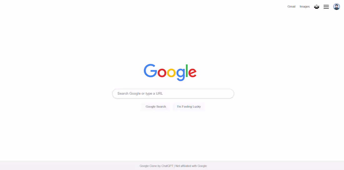 Cover image for GOOGLE CLONE