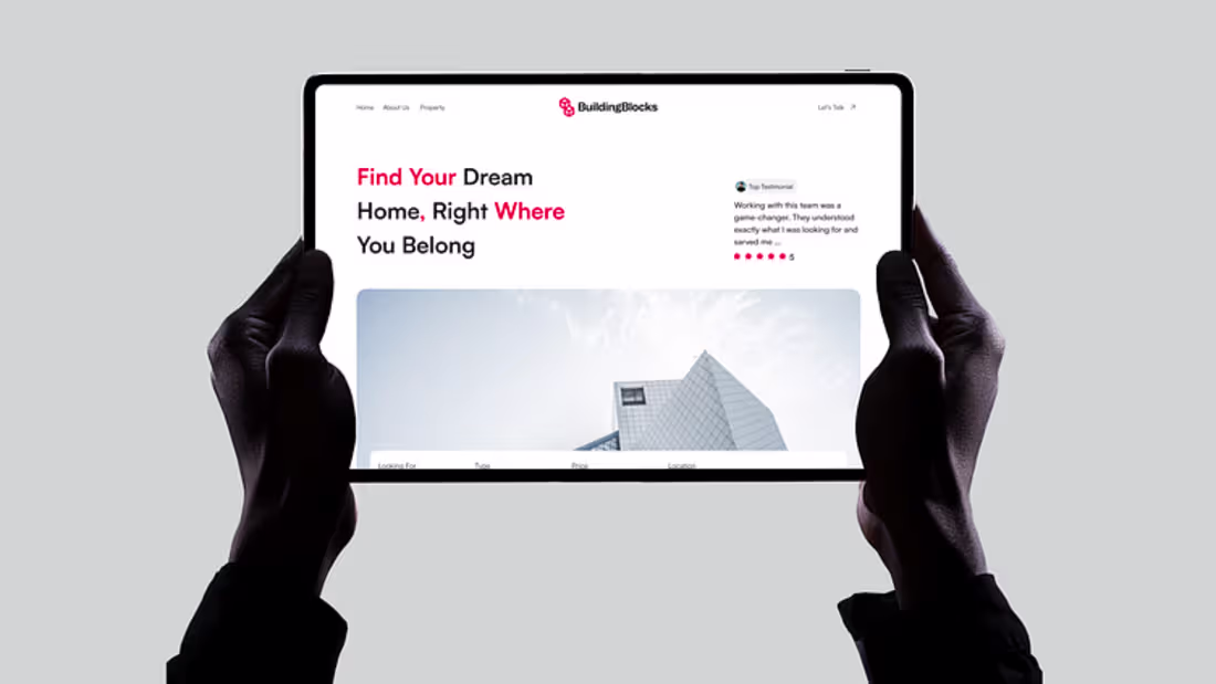 Cover image for Real Estate Website