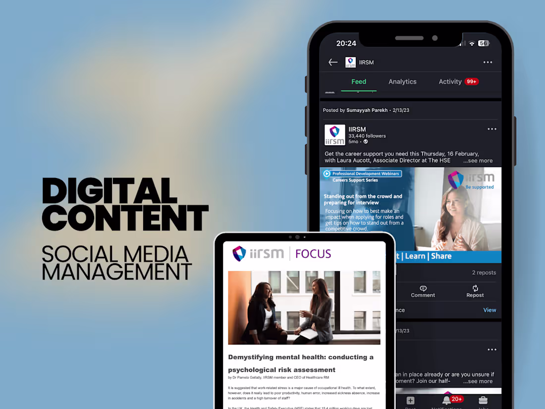 Cover image for Social Media Management and Email Marketing