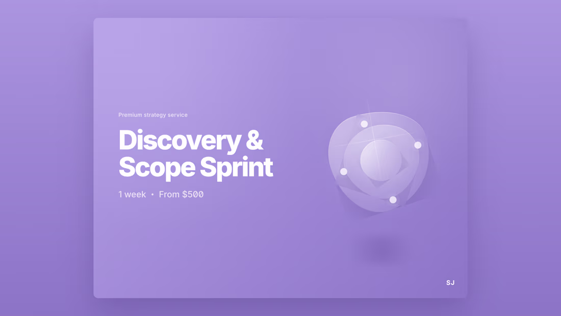 Cover image for Discovery & Scope Sprint