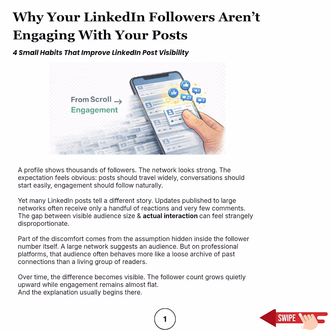 Cover image for linkedin growth strategy writing