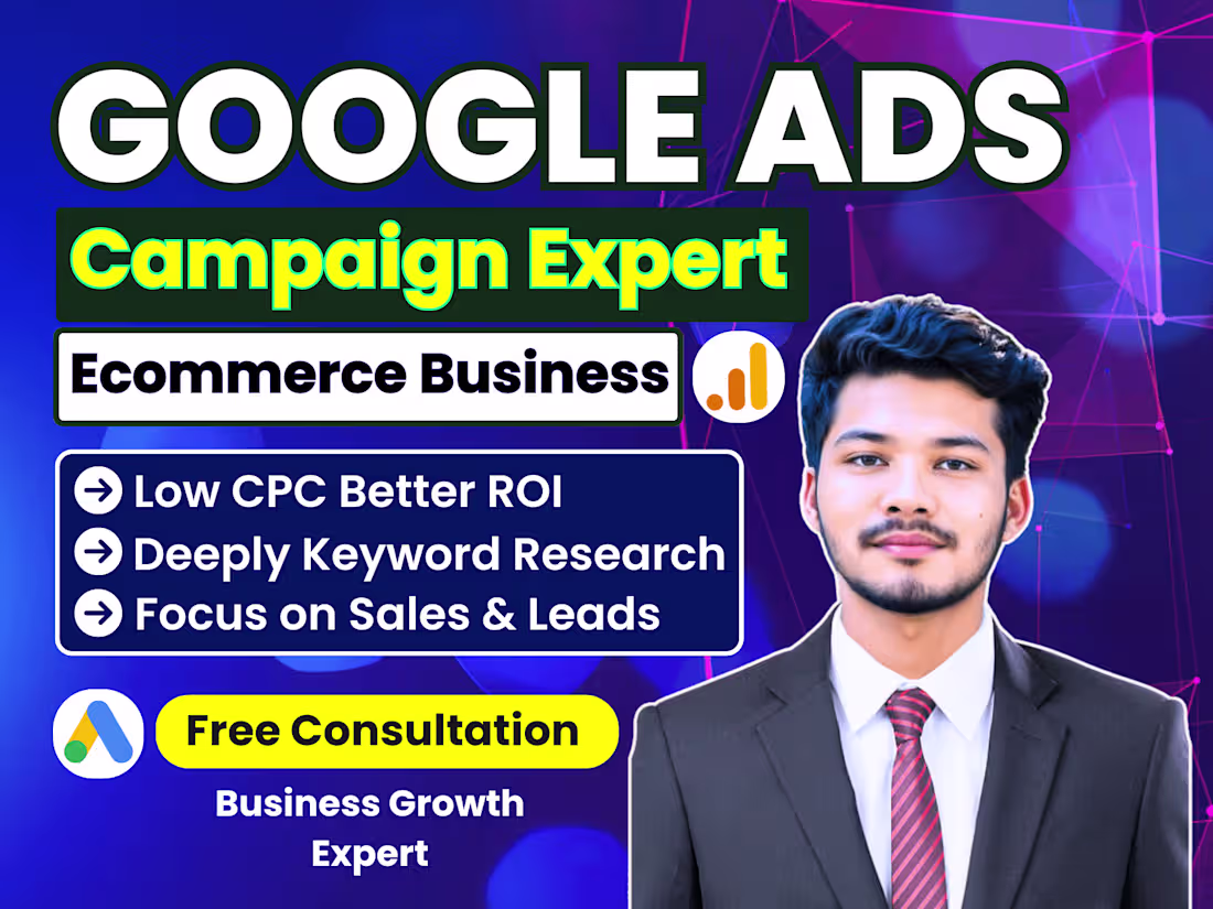 Cover image for E-Commerce Marketing with Google Ads | Achieve Higher Conversion