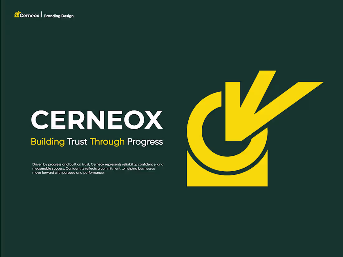 Cover image for Cerneox - Visual Identity.
CERNEOX is