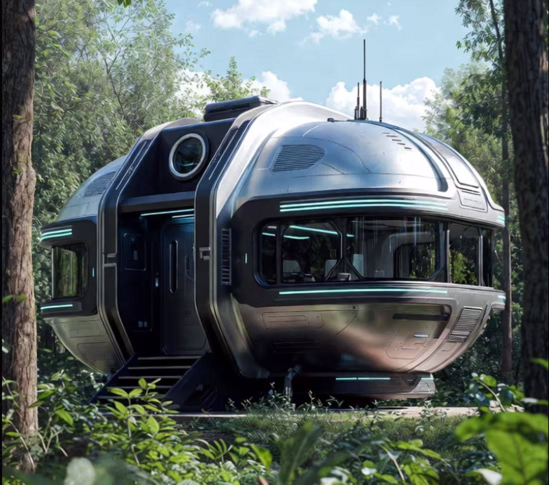 Cover image for Capsule house Georgia by Syntaxa