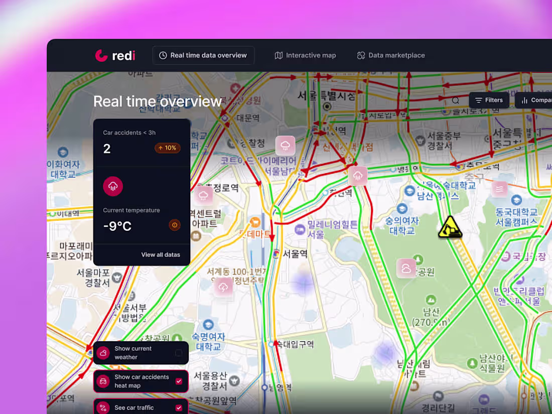 Cover image for Redi - A transportation data platform