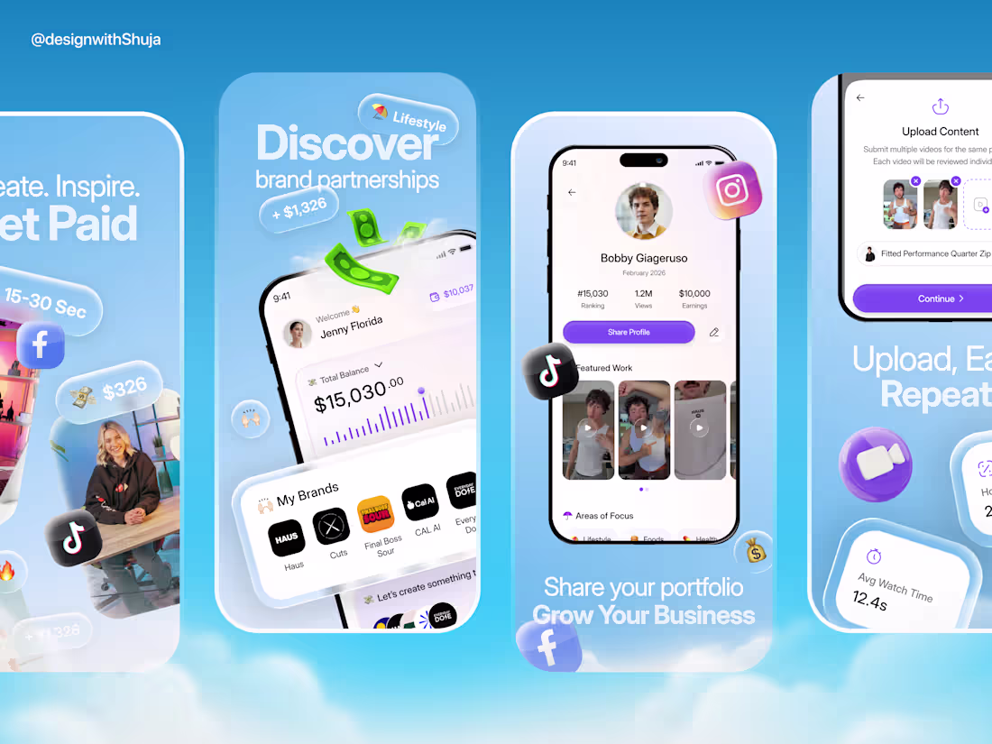 Cover image for UX/UI For High-Impact Appstore/Playstore Screenshots