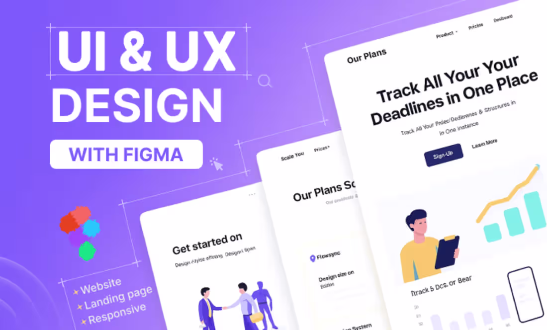 Cover image for Landing Page Design In Figma