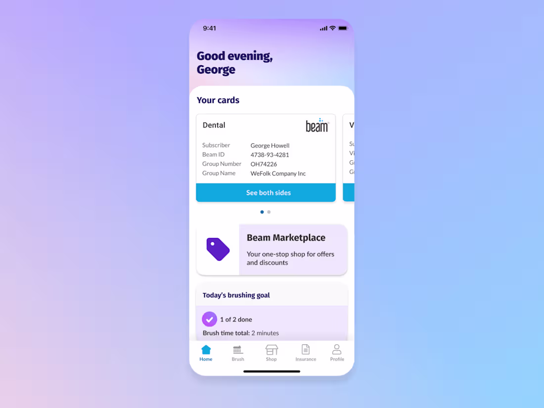Cover image for Beam Benefits App Redesign