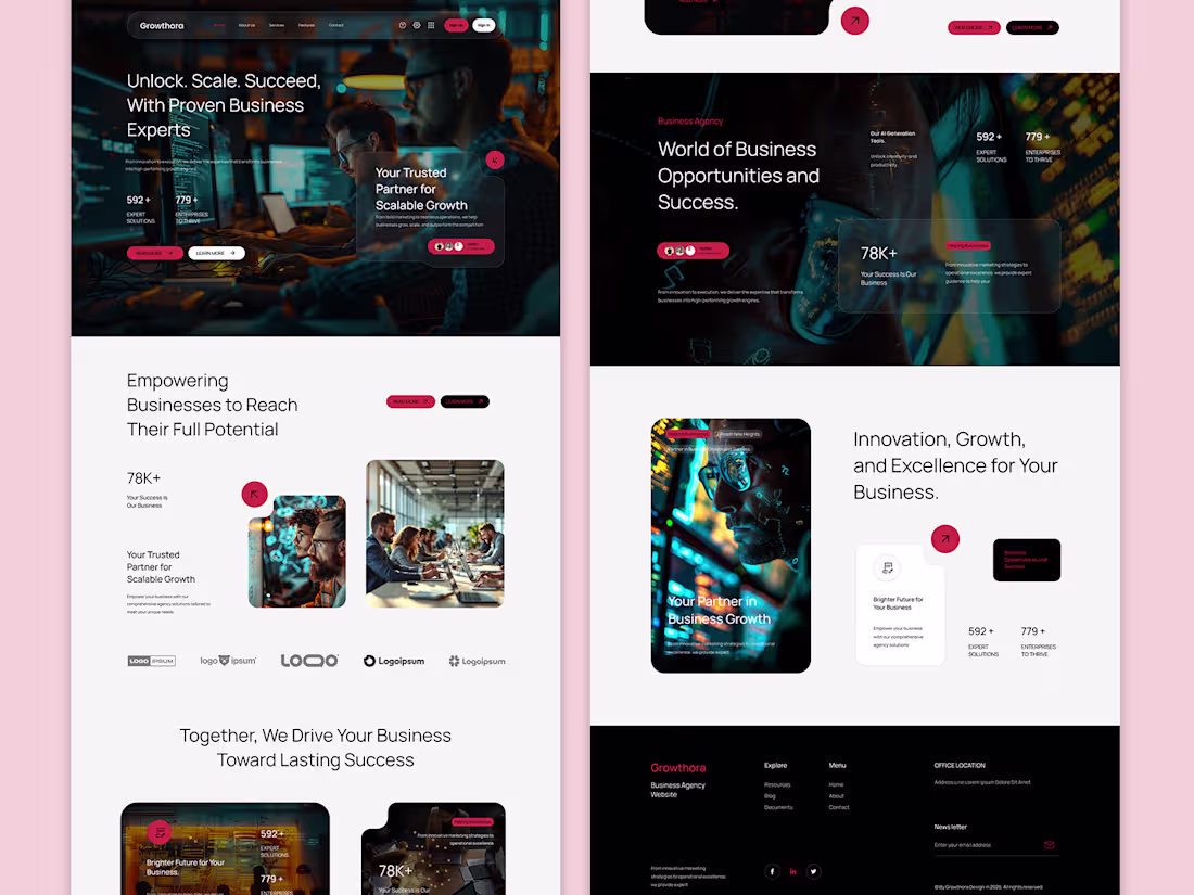 Cover image for GrowthNest, Modern Business & Consulting