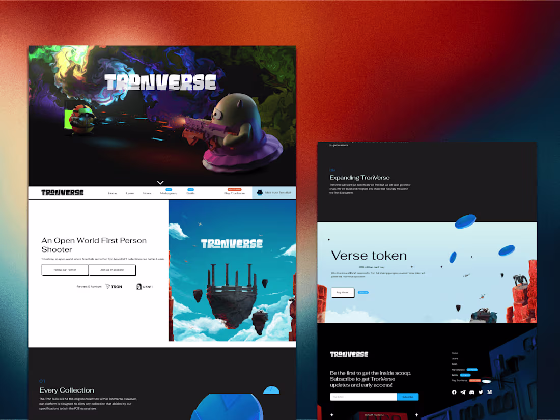 Cover image for TronVerse Game