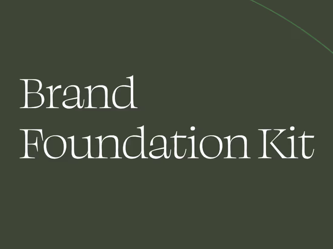 Cover image for Brand Foundation Kit