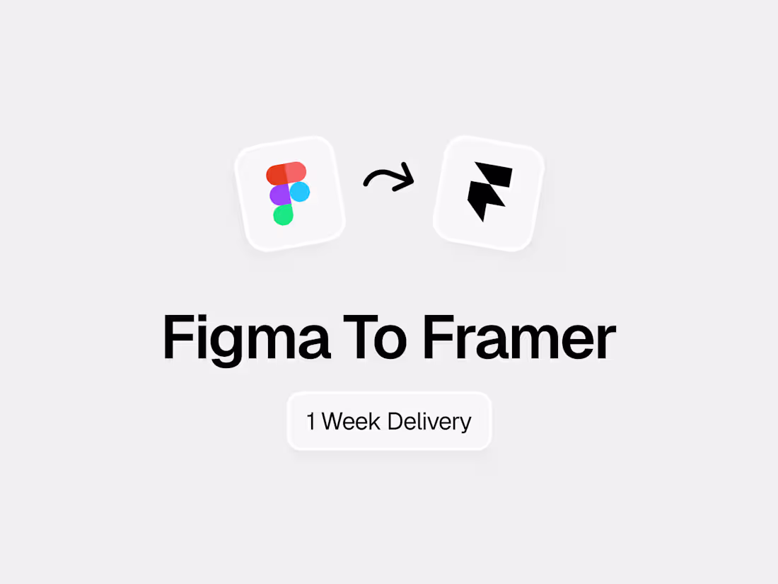 Cover image for Figma to Framer