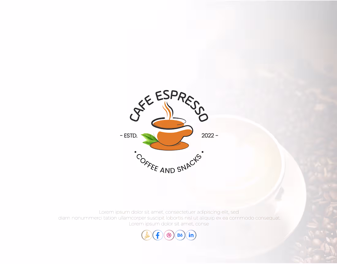 Cover image for Cafe Espresso Vintage Logo