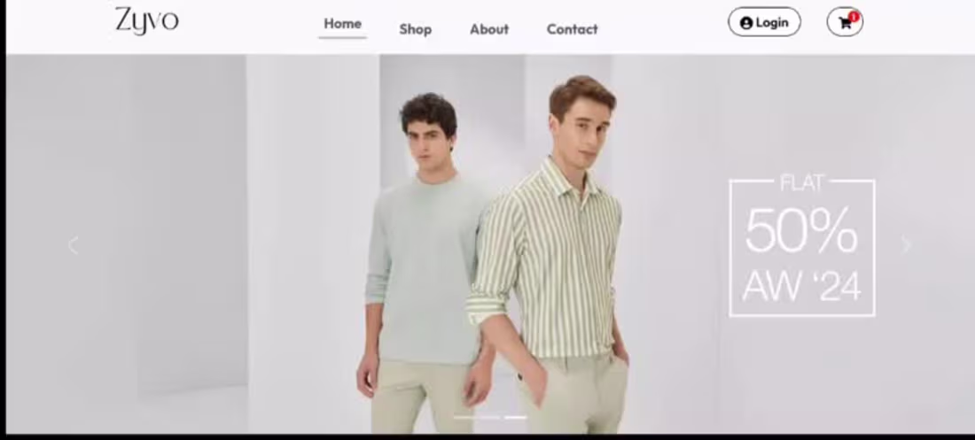 Cover image for Zyvo Ecommerce