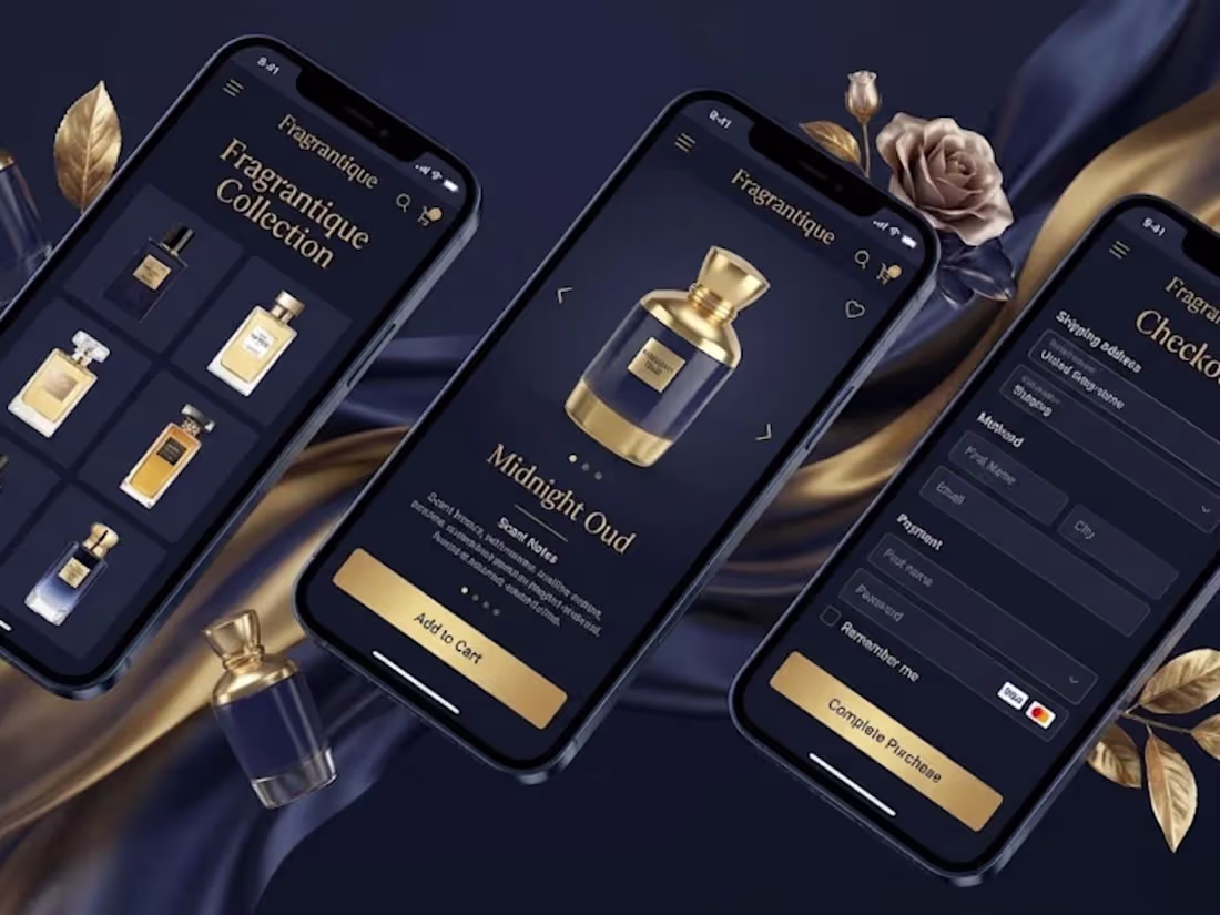Cover image for Fragrantique Luxury Perfume Store Design & Development