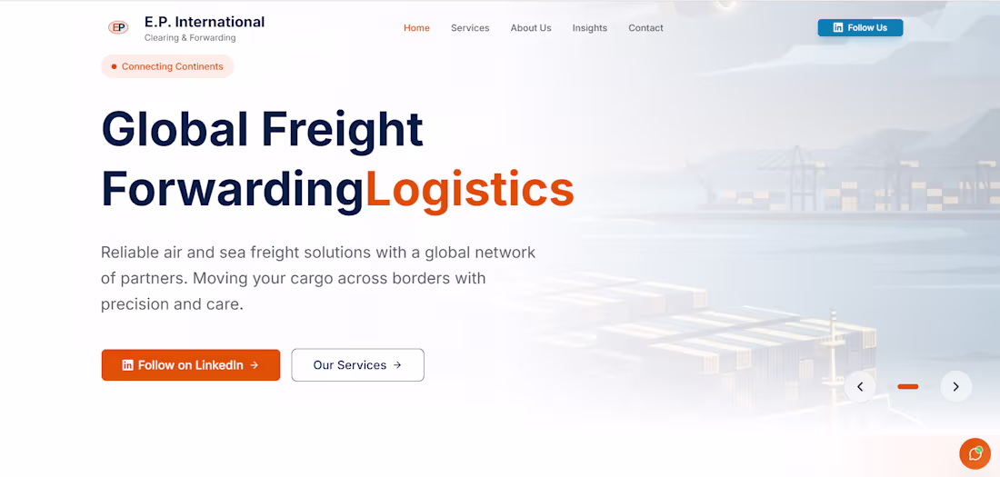 Cover image for A C&F Website 
