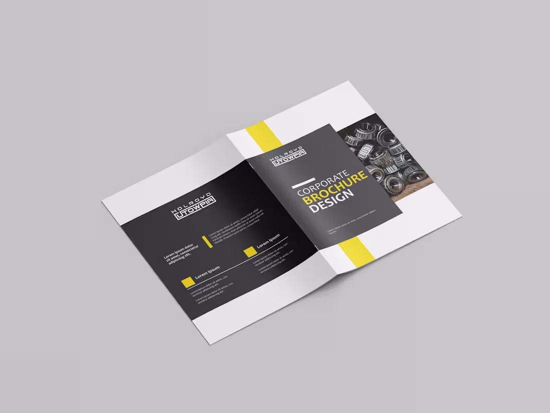 Cover image for 16 Page Corporate Brochure - Template