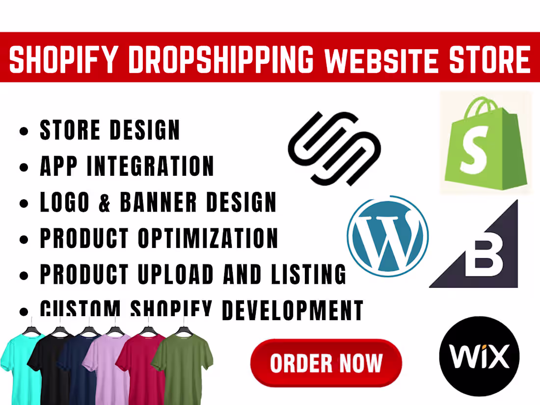 Cover image for Shopify website | Shopify dropshipping website store design