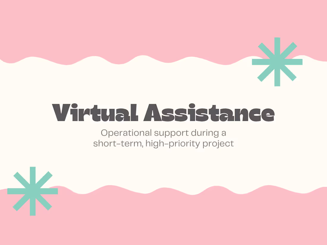 Cover image for Virtual Assistance for Sales & Business Development Consultant