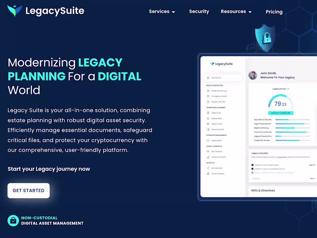 Cover image for Legacy Suite - Protect Your Digital Life & Preserve Your Digita…