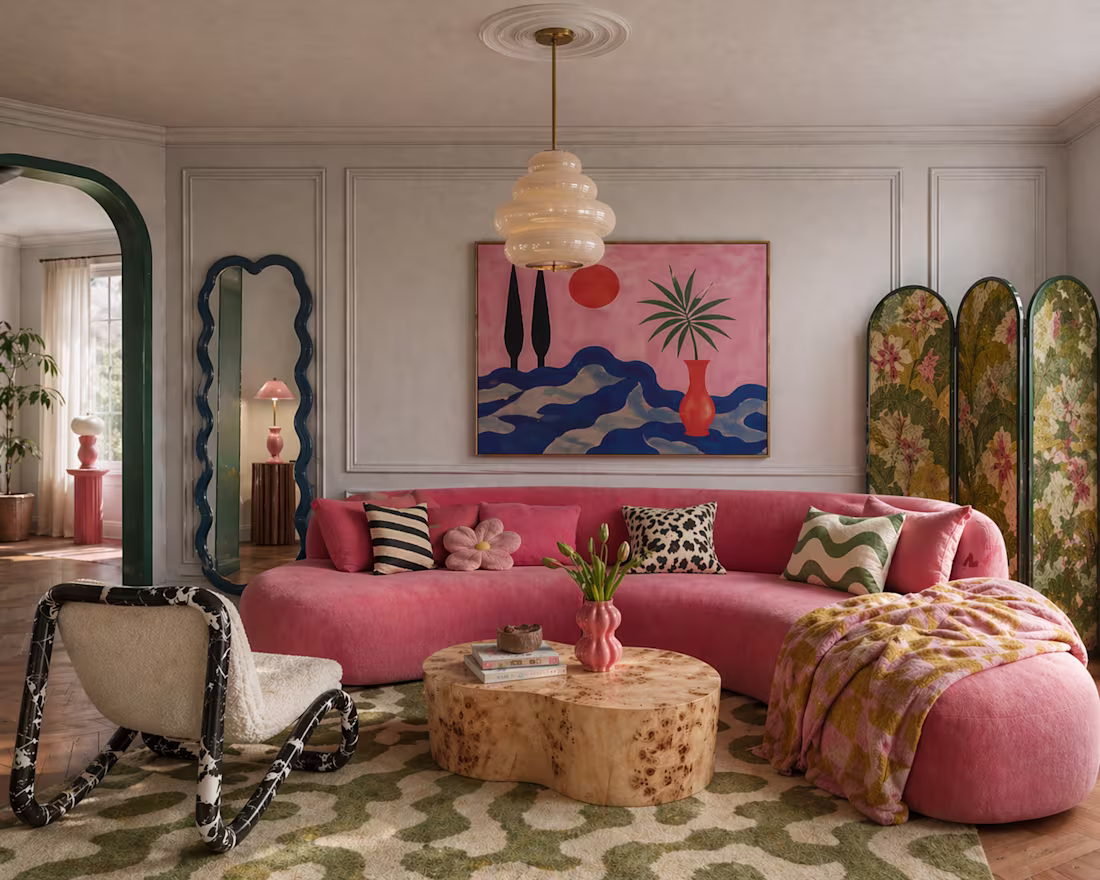 Cover image for Transform Your Living Space: Bold Colors & Elegant Design